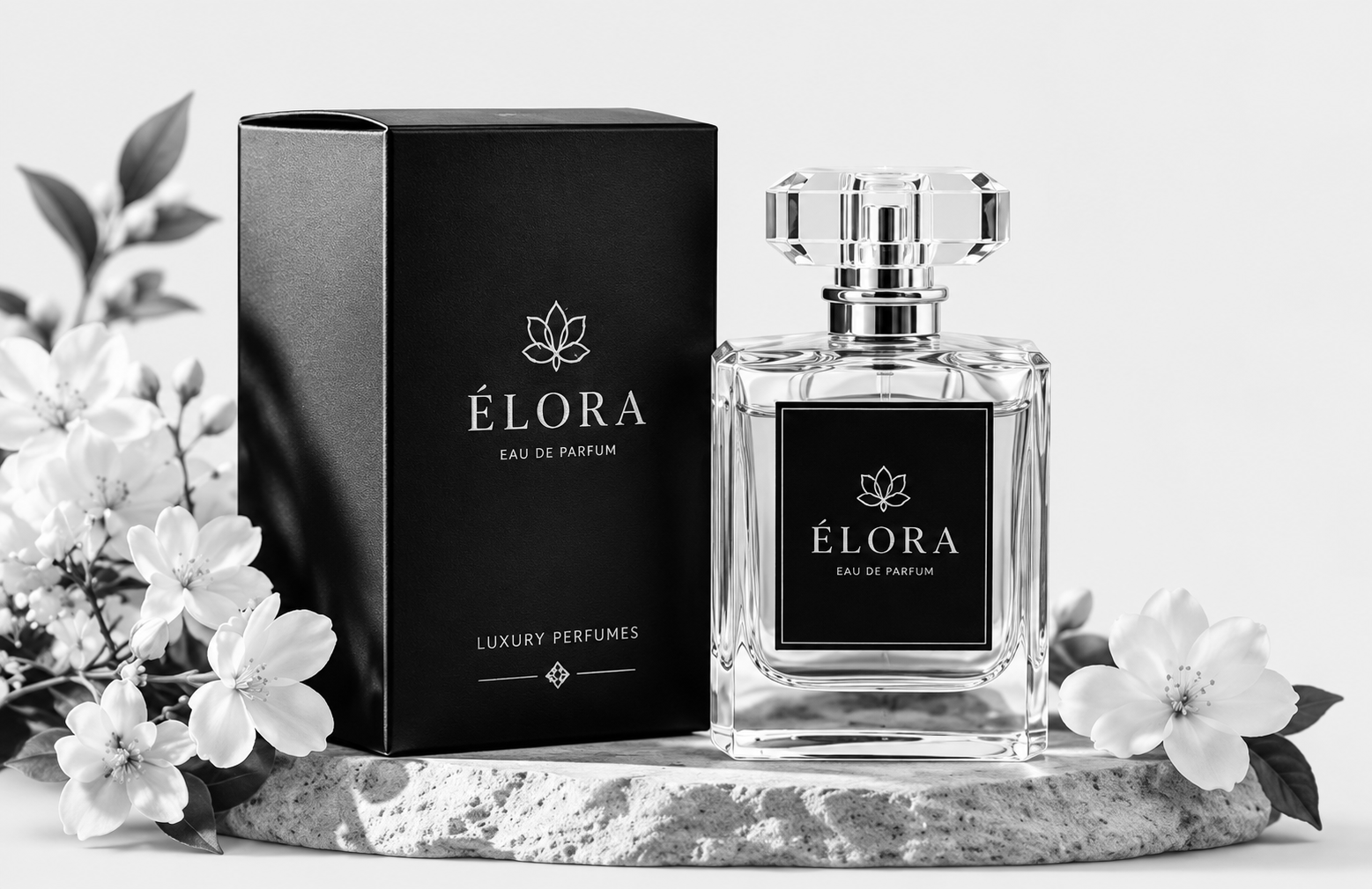 VAIL luxury perfume and packaging